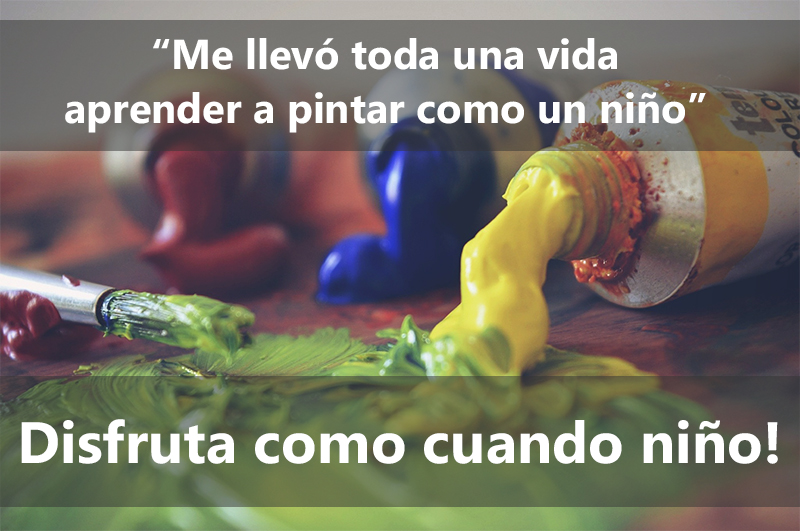 Yo así no juego más Pintar como un niño